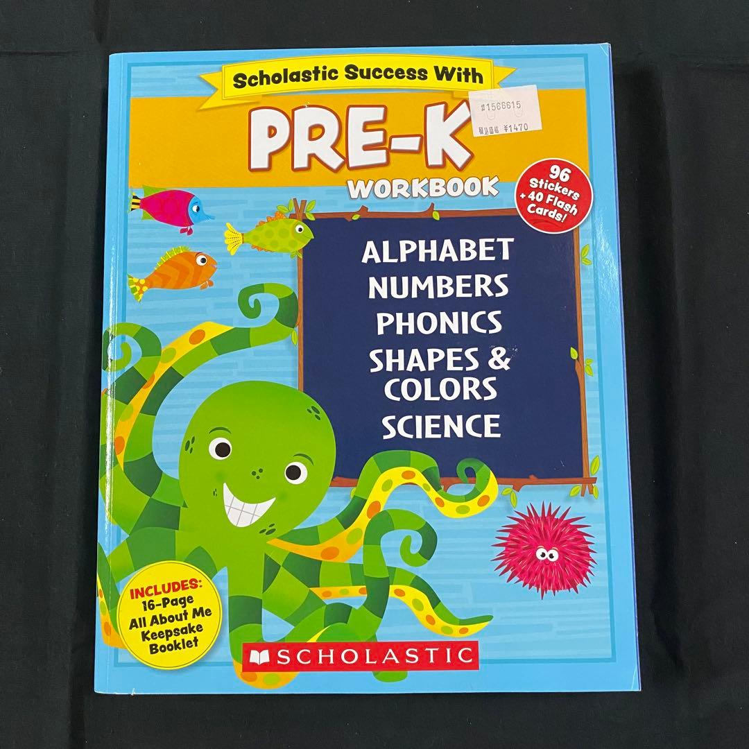 PRE-K WORKBOOK 未使用品