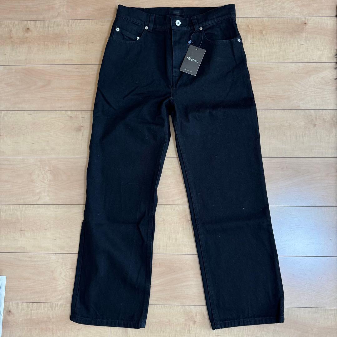 ok.soonさん black cotton pants サイズ1