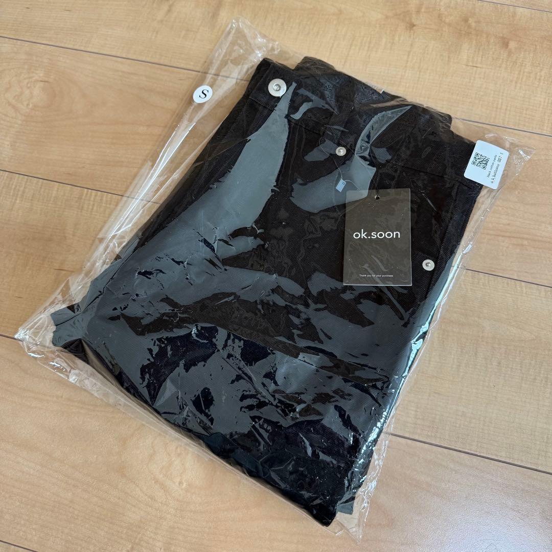 ok.soonさん black cotton pants サイズ1