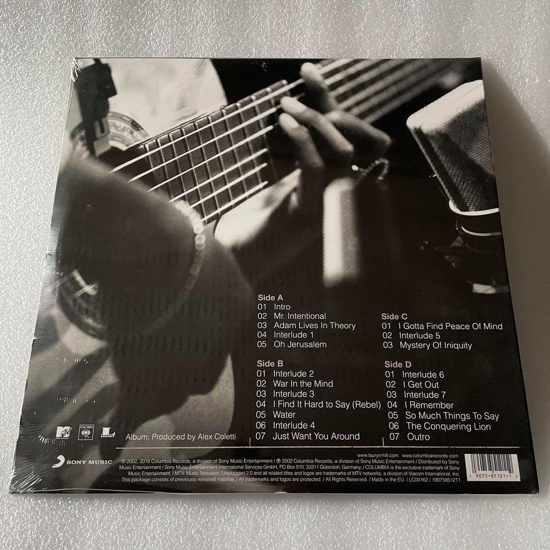 新品 Lauryn Hill / MTV Unplugged / 2LP EU