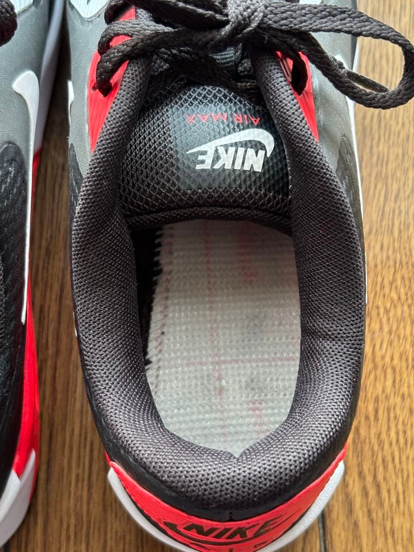 Nike Air Max ゴルフシューズ レディース 黒/赤/白