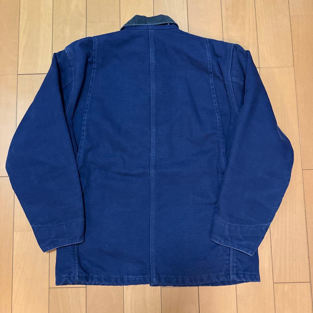 カーハートチョアコート ネイビー星タグ 80sジップStussy元ネタ