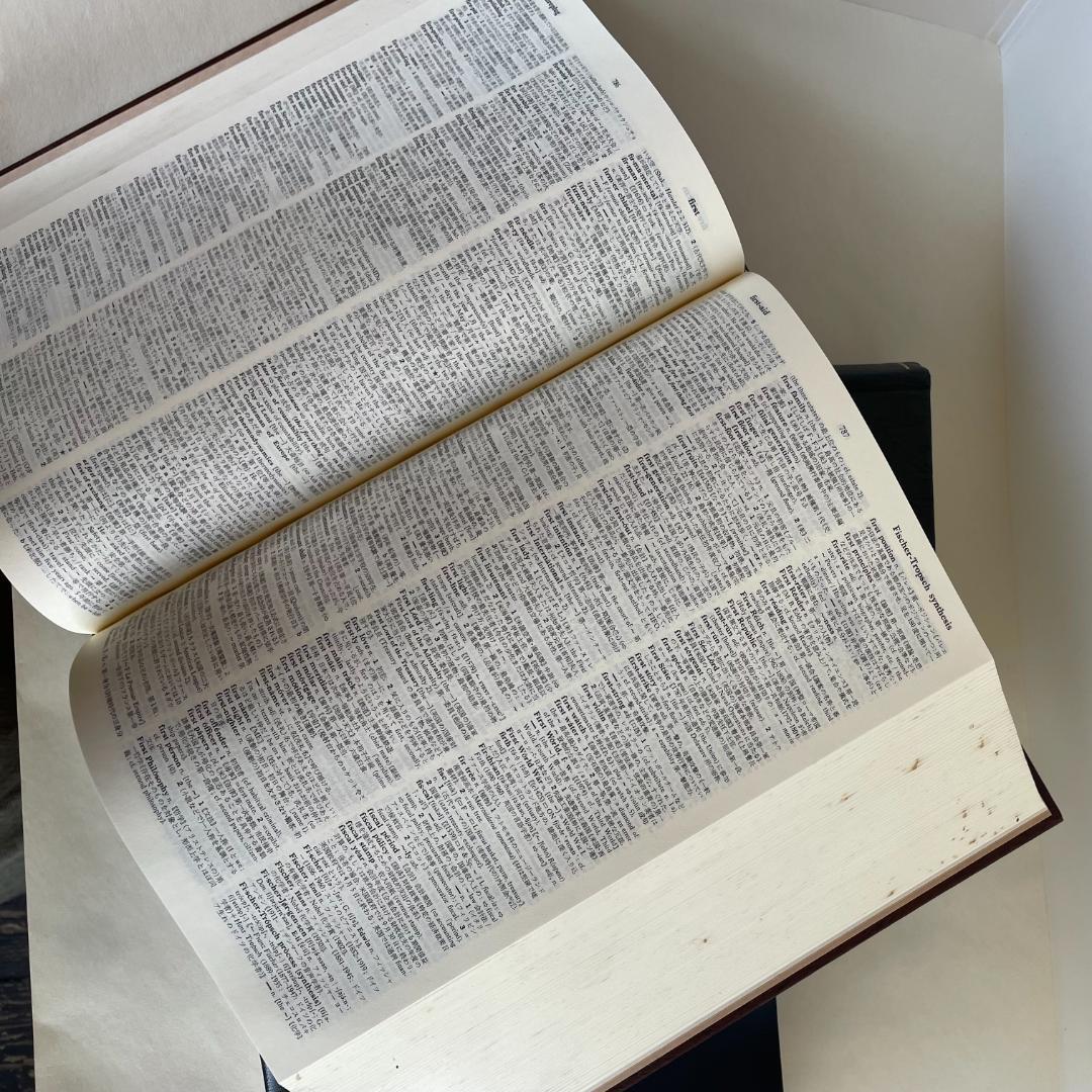 辞書 3冊 まとめ Kenkyusha 洋書風 インテリアやディスプレイにも