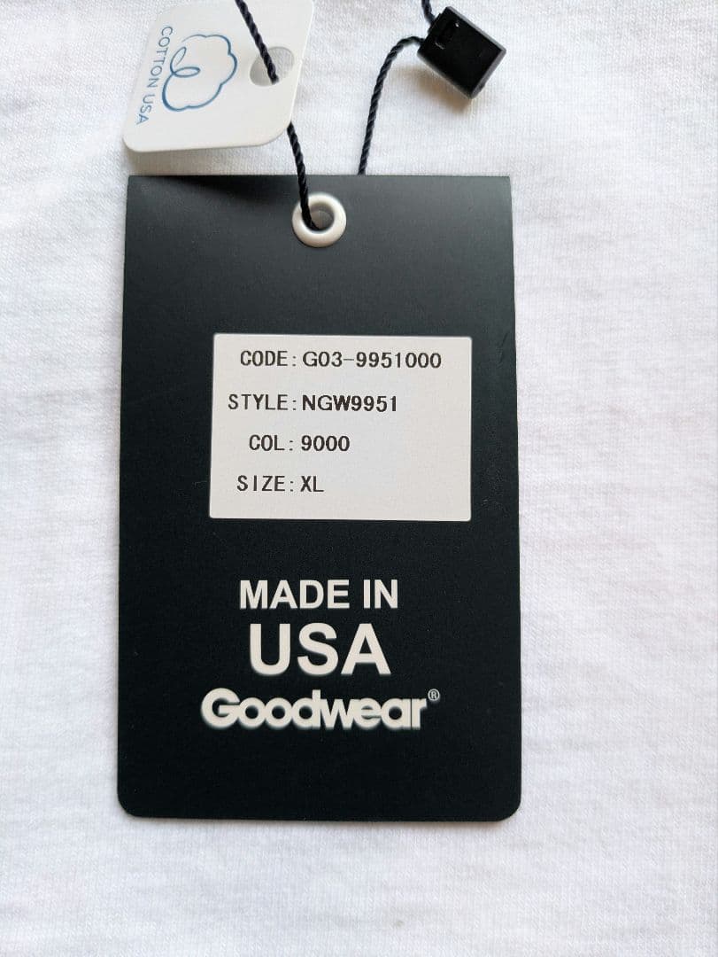Goodwear グッドウェア　ヘビーウエイト　長袖リブTシャツ　NGW9951
