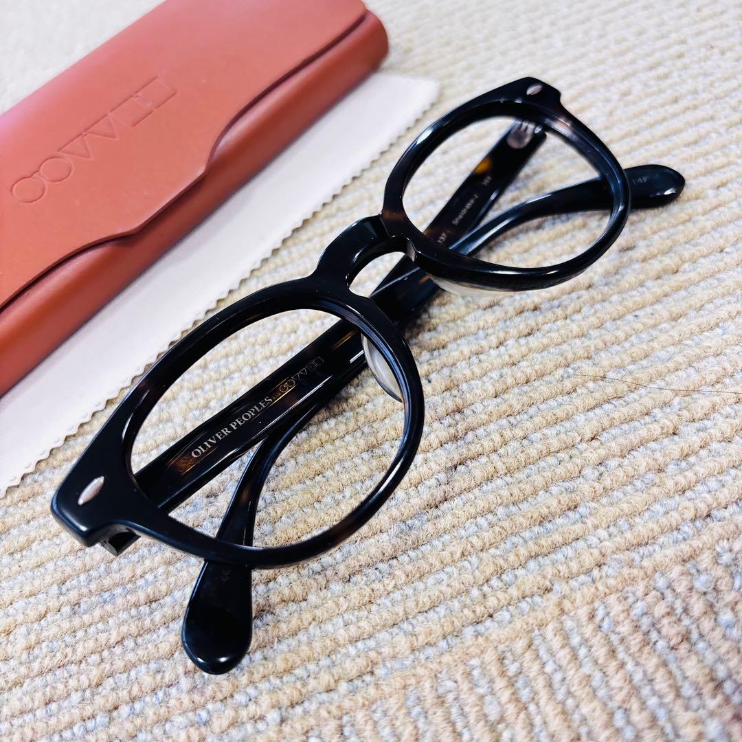 OLIVER PEOPLES Sheldrake-J　ブラウンフレーム