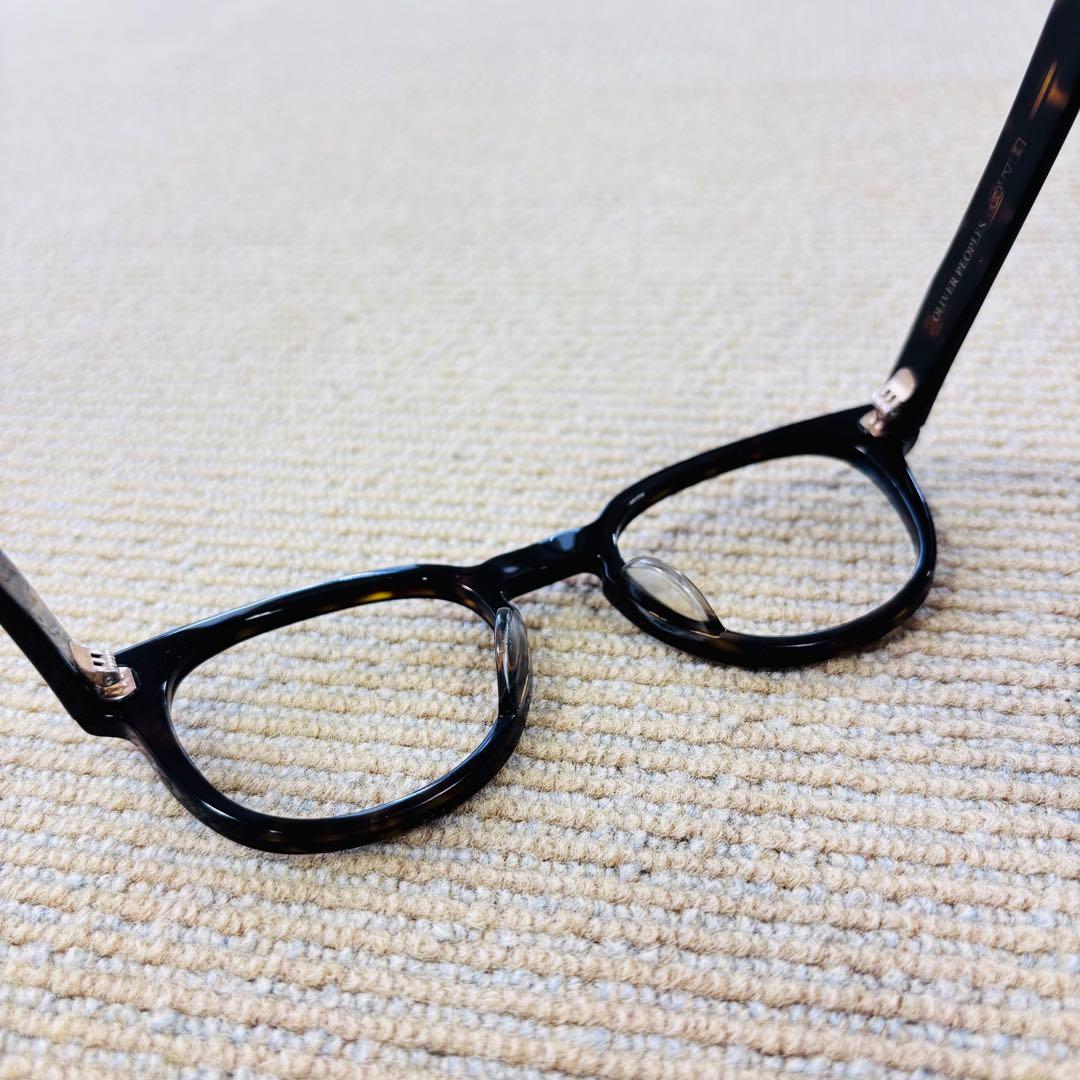OLIVER PEOPLES Sheldrake-J　ブラウンフレーム