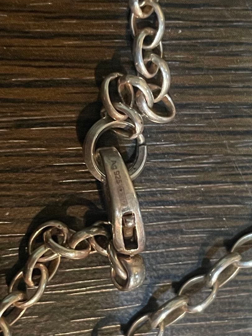 【最終値下げ】GUCCI シルバー925 ネックレス 箱付き