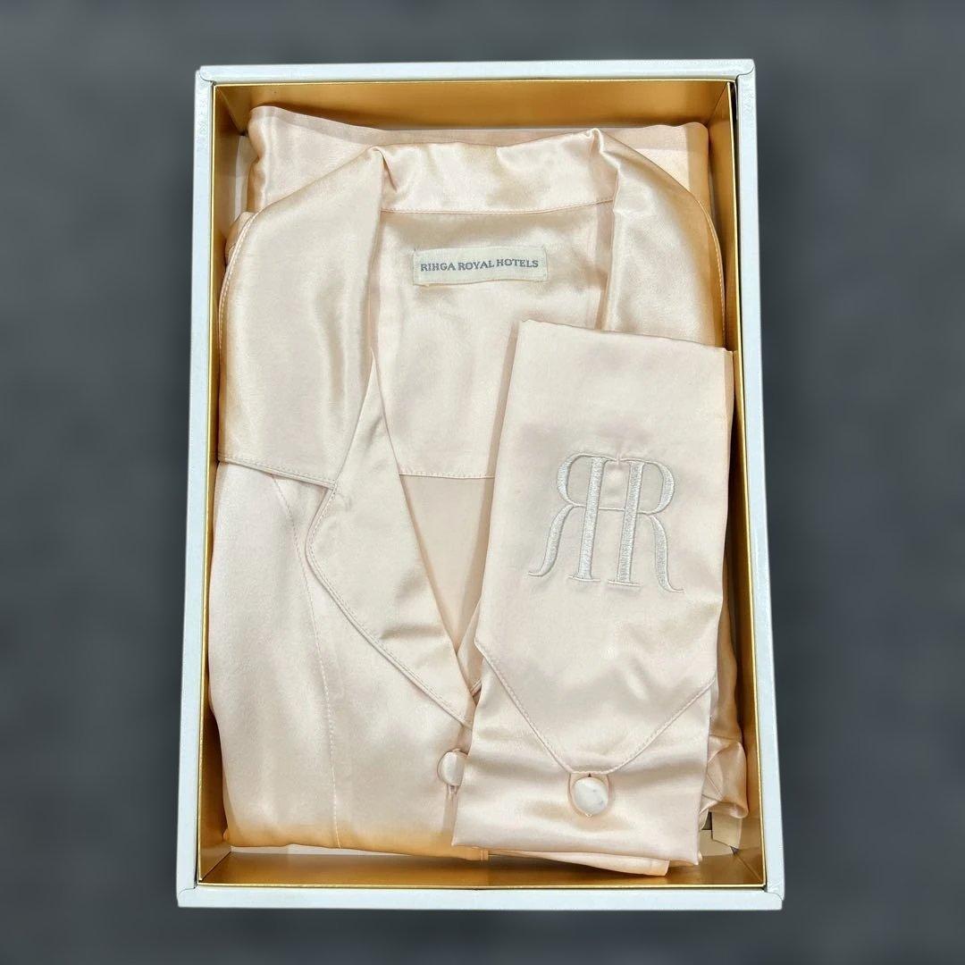 【未使用品】リーガロイヤルホテル シルク100％ パジャマ 絹 ピンク