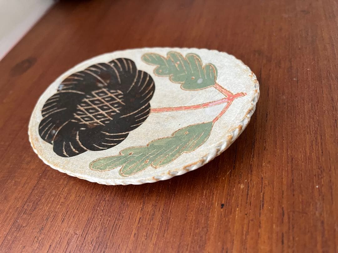 鹿児島睦 小皿 花
