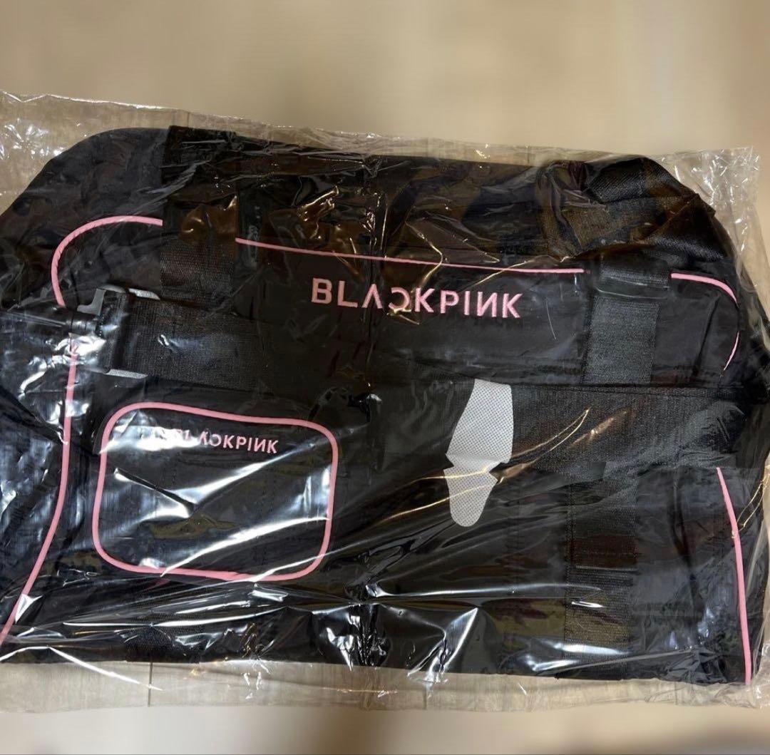 ボストンバッグ&ポーチ -BLACKPINK LOGO-（BLACK）