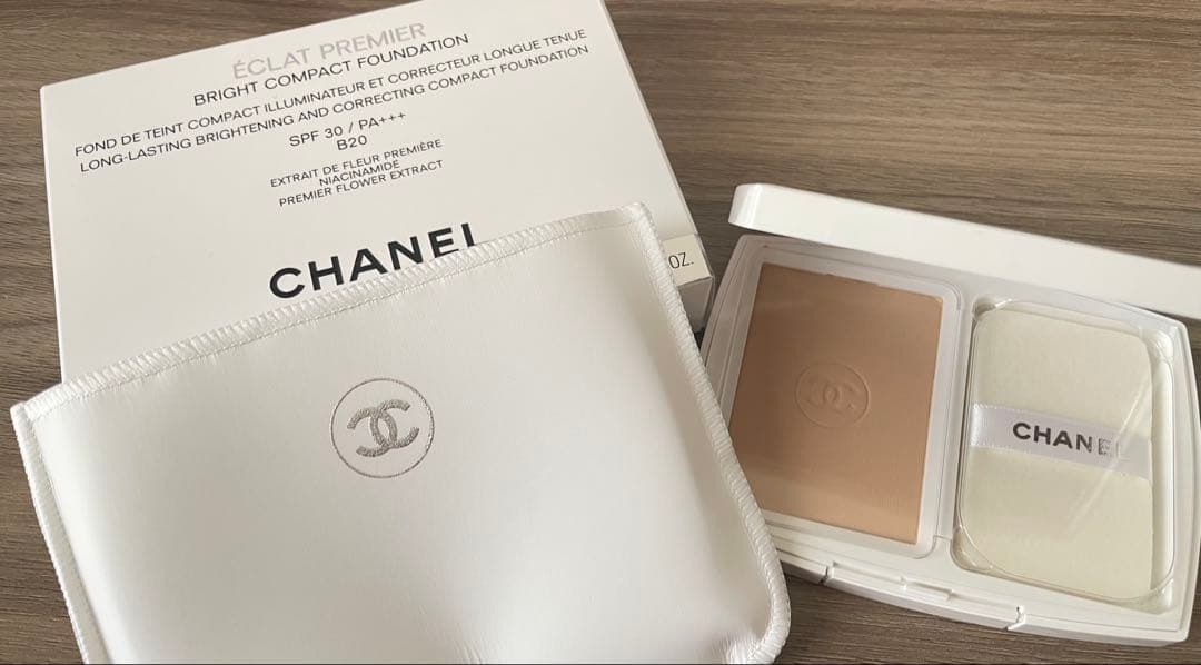 【新品】CHANEL エクラプルミエコンパクト B20