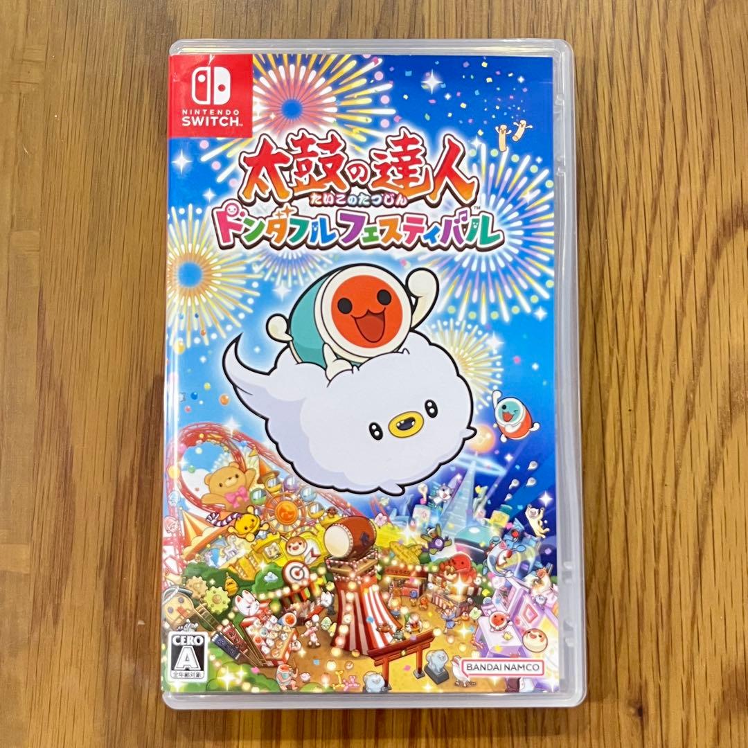 Switch 太鼓の達人 ドンダフルフェスティバル フィットバチ付き セット
