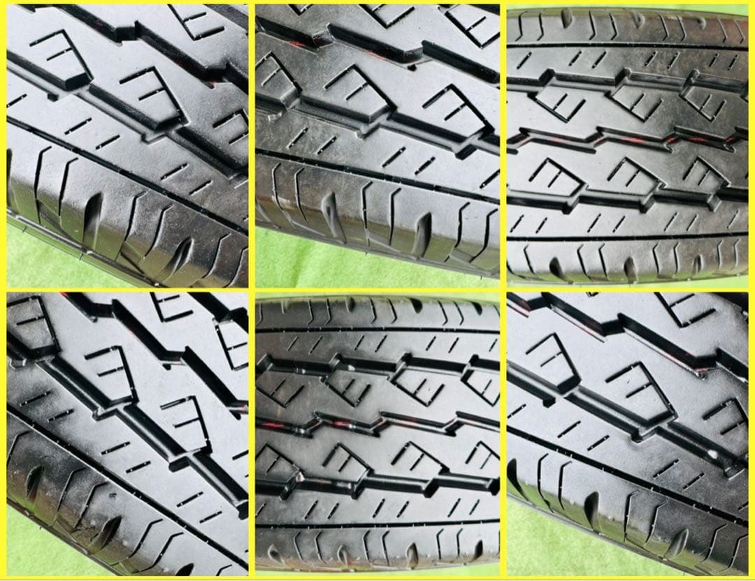 251012-02 ①BRIDGESTONE V600ラジアルタイヤ２本