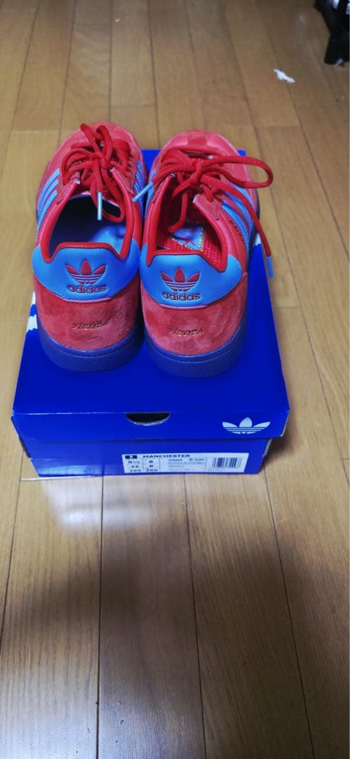 Adidas X manchester 26,5cm レーア商品！