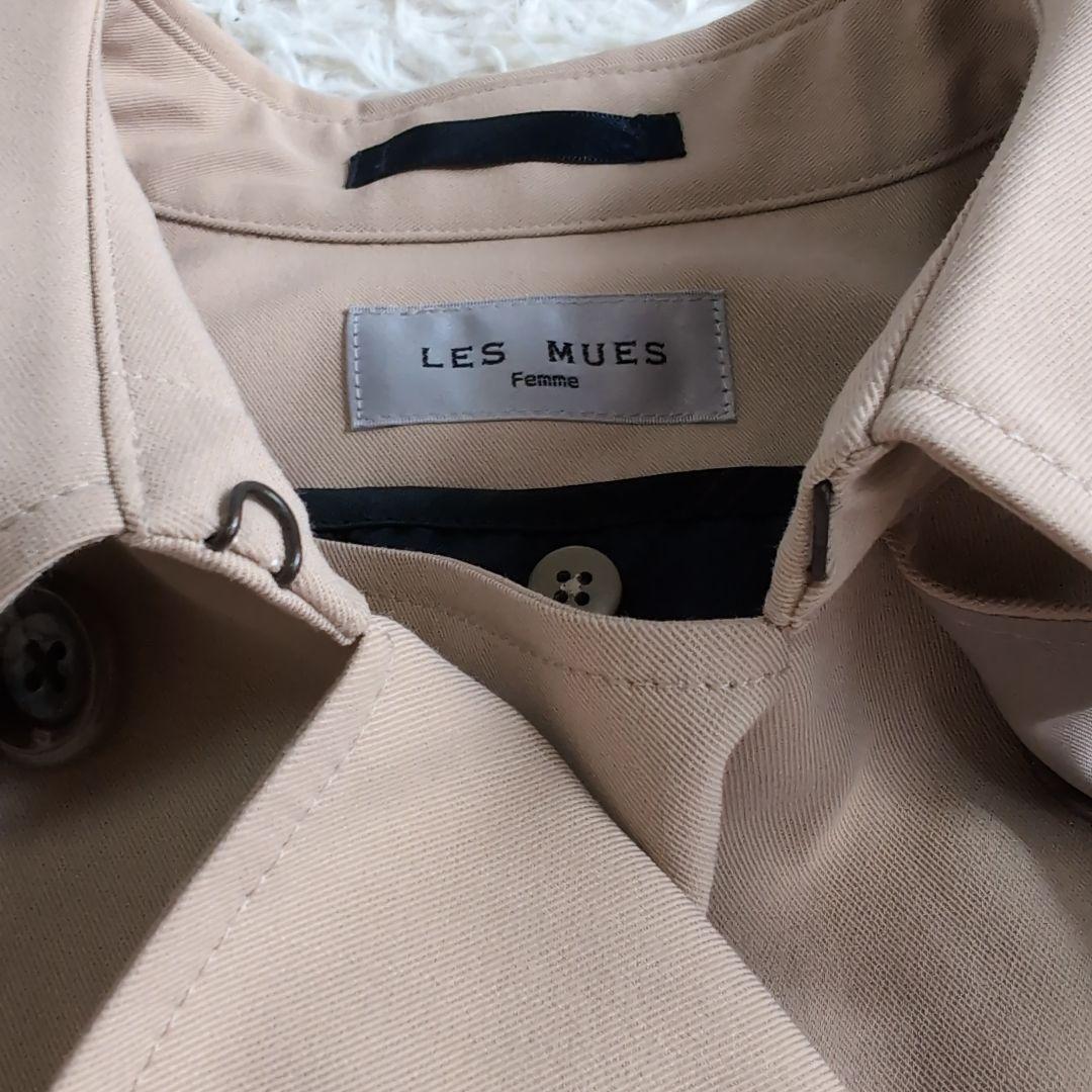 大きいサイズ　5L LES MUES トレンチコート　スプリングコート