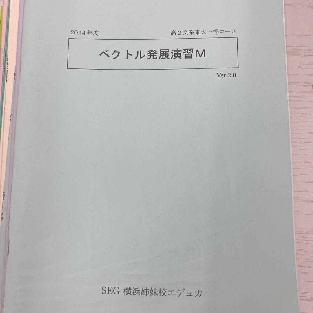 数学SEGテキストフルセット20冊以上｜エデュカ｜板書・ポイント集#32