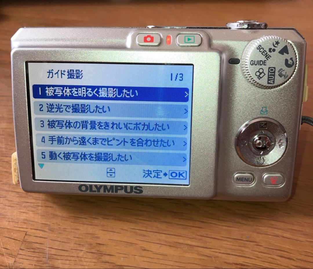 OLYMPUS FE-220D 7.1メガピクセル コンパクトデジタルカメラ