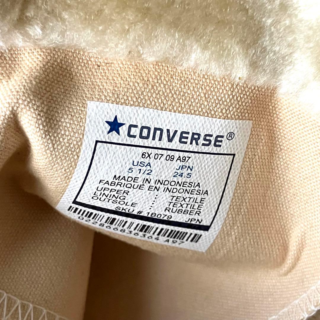 【極美品】CONVERSE ALL STAR XX-HI ボア20ホール　ブーツ