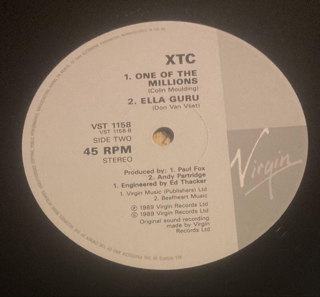 ◾️最高音質12インチEP２枚まとめて◾️ XTC◾️代表曲カップリング違い通常盤+プ
