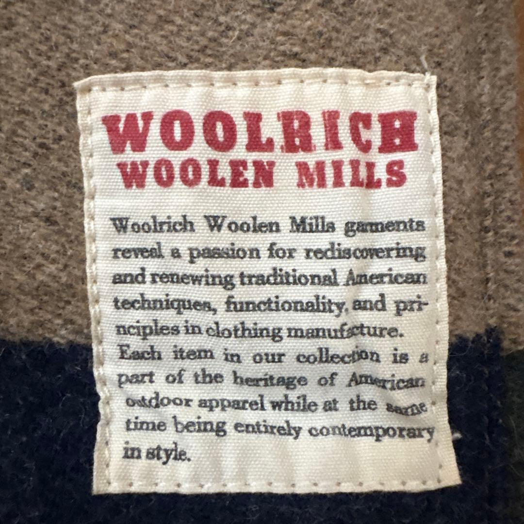 WOOL RICH /ウールリッチ ネペンテス ストライプ ダッフルコート S