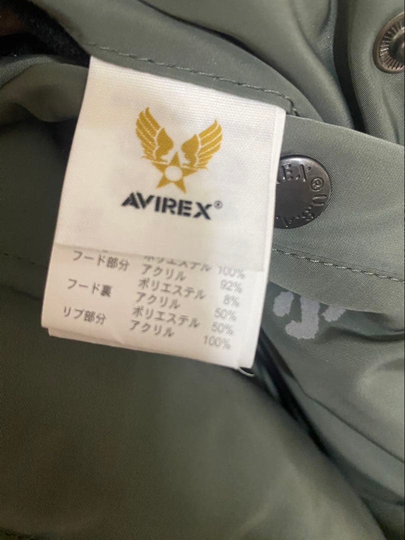 hiro　　美品　AVIREXメンズL N-3Bモッズコート