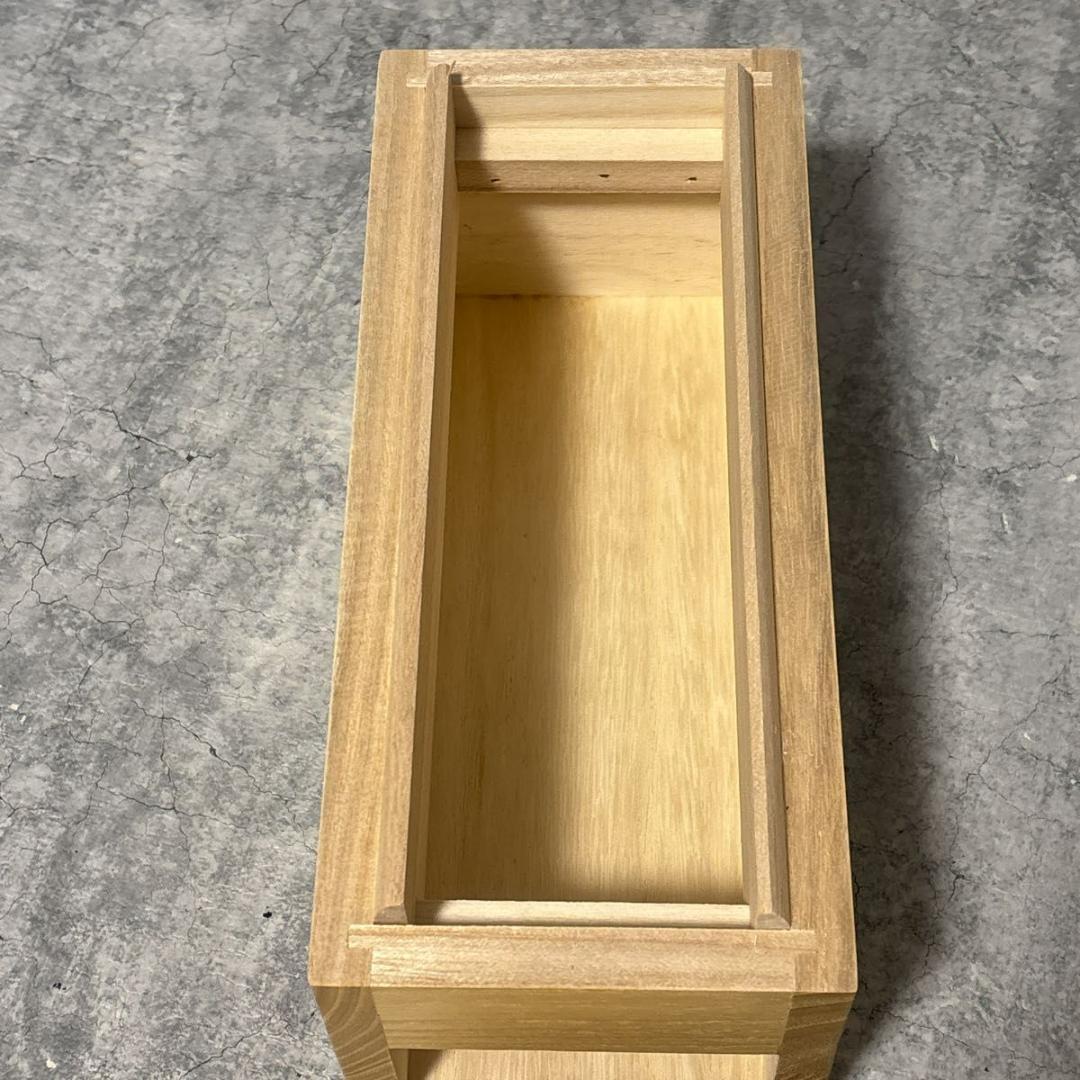 【新品・未使用】桐乃鰹箱 青紙鋼 鰹節 削り器 木製 日本製 小柳産業