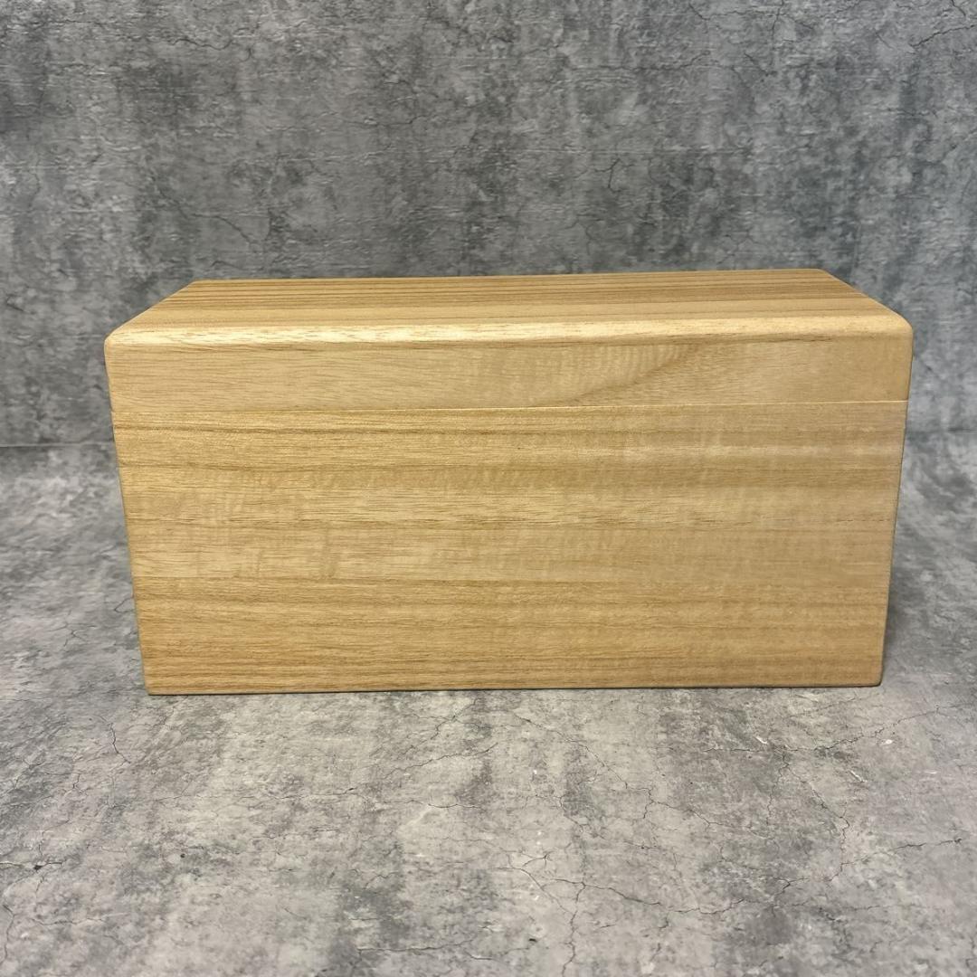 【新品・未使用】桐乃鰹箱 青紙鋼 鰹節 削り器 木製 日本製 小柳産業