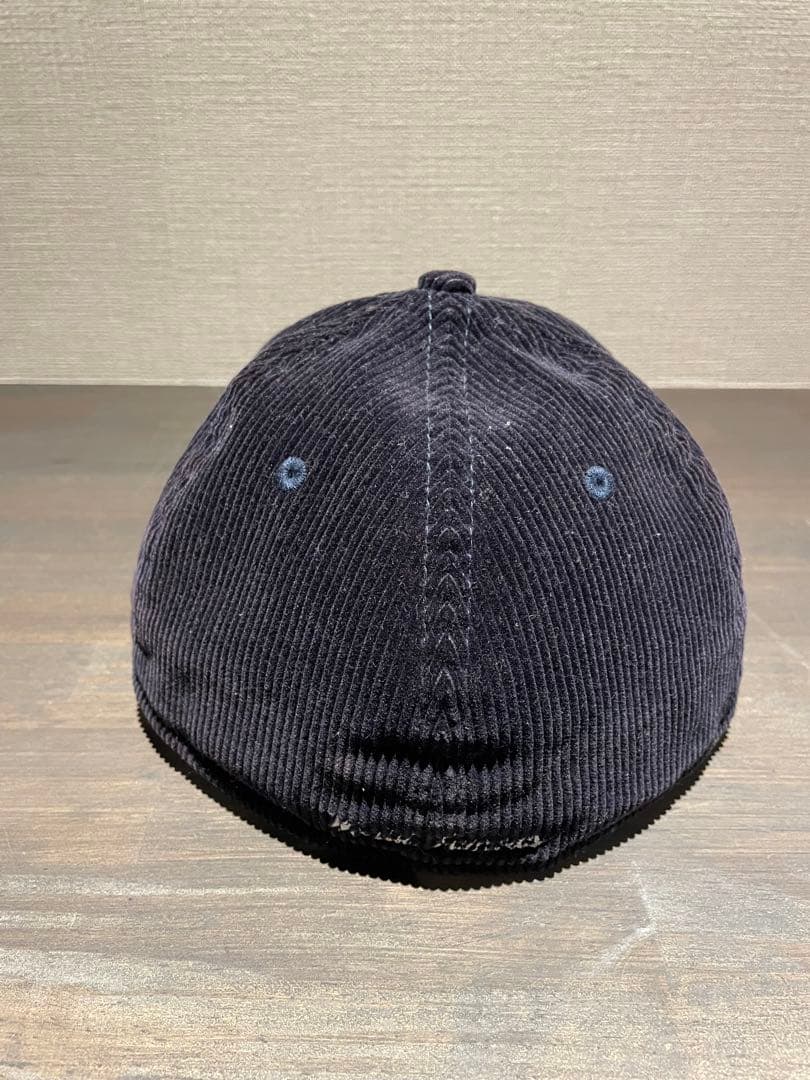 Supreme コーデュロイキャップ ネイビー