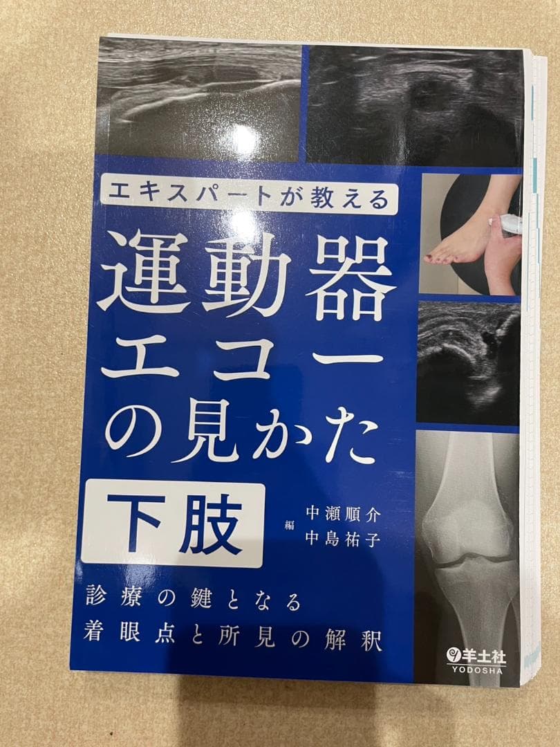 【裁断済み】エキスパートが教える運動器エコーの見かた 上肢・下肢