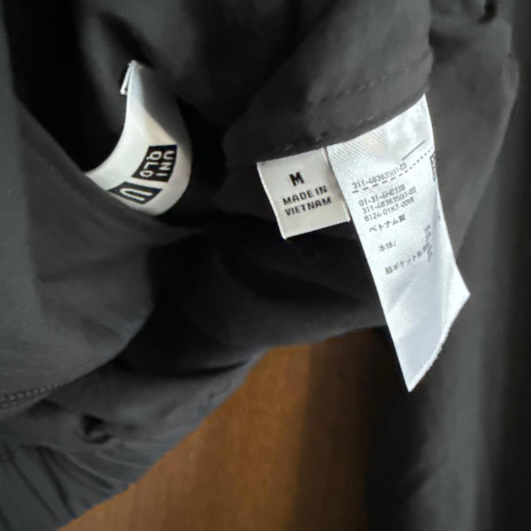 【新品未使用】UNIQLO U ショートブルゾン Mサイズ ブラック