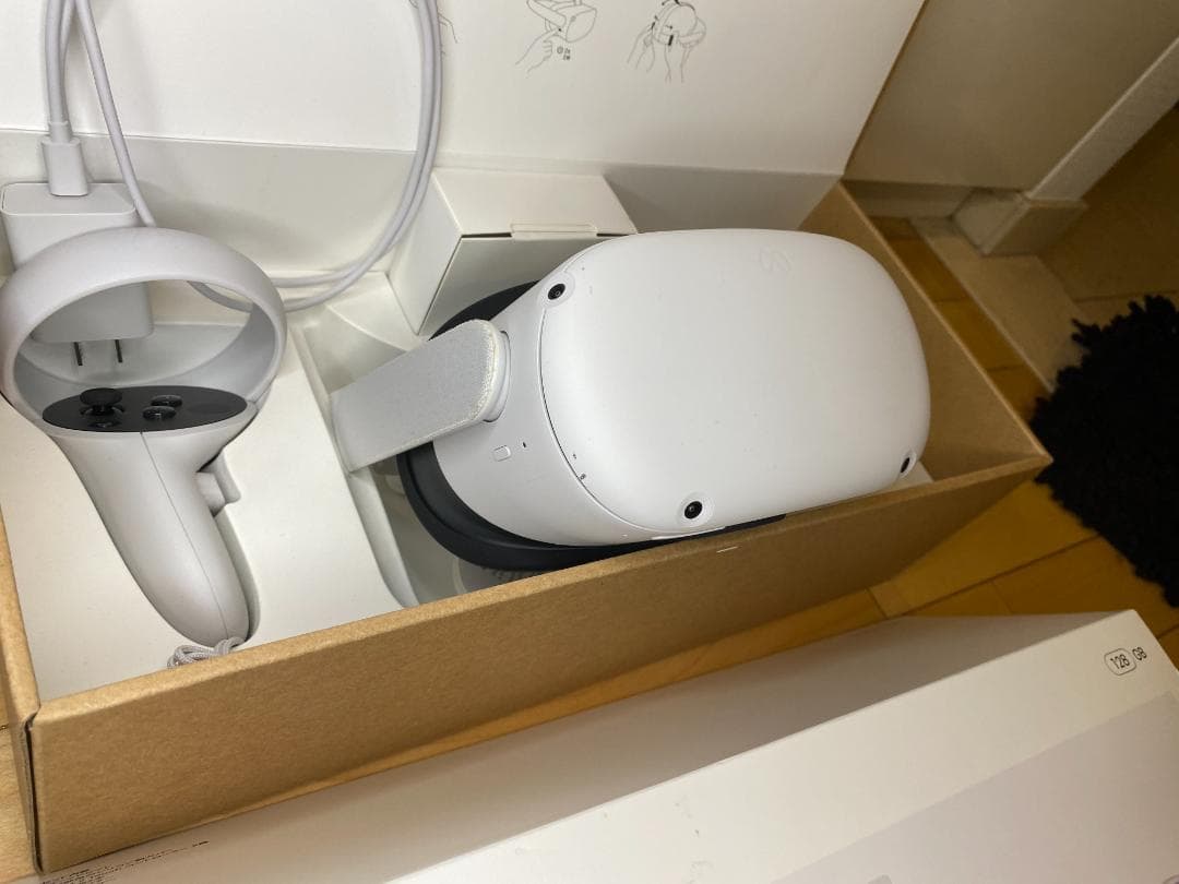  Quest 2 128GB 5m Linkケーブル付 初期化済み