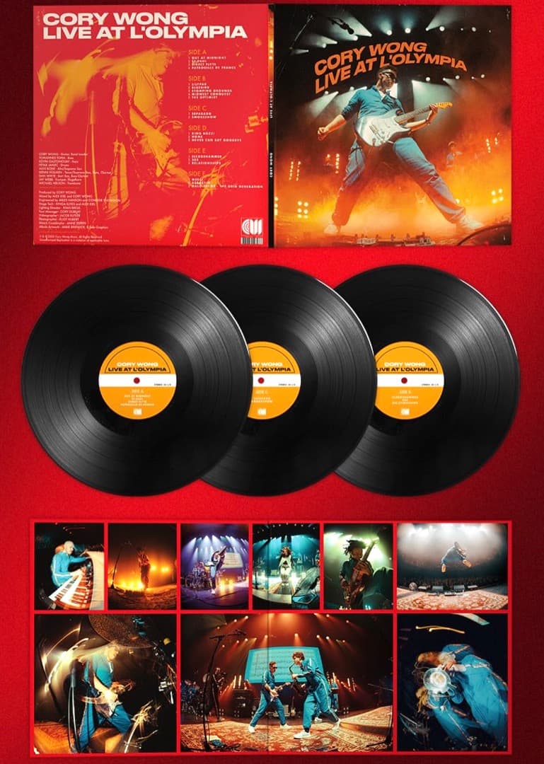 Cory Wong Live at L'Olympia 3LP 限定500 新品