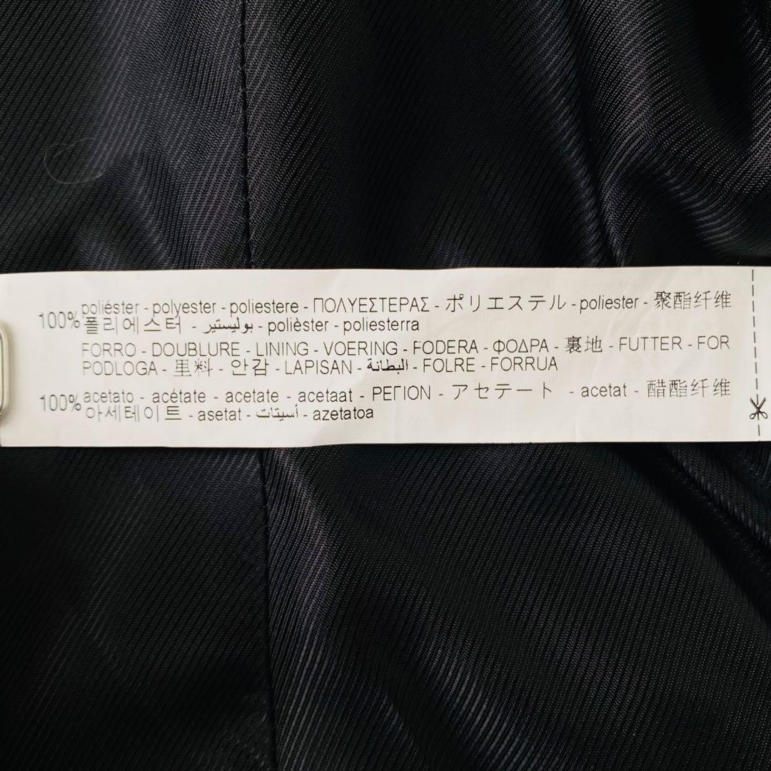 3164A美品　ザラ　タキシードジャケット ブラック　フォーマル レディース