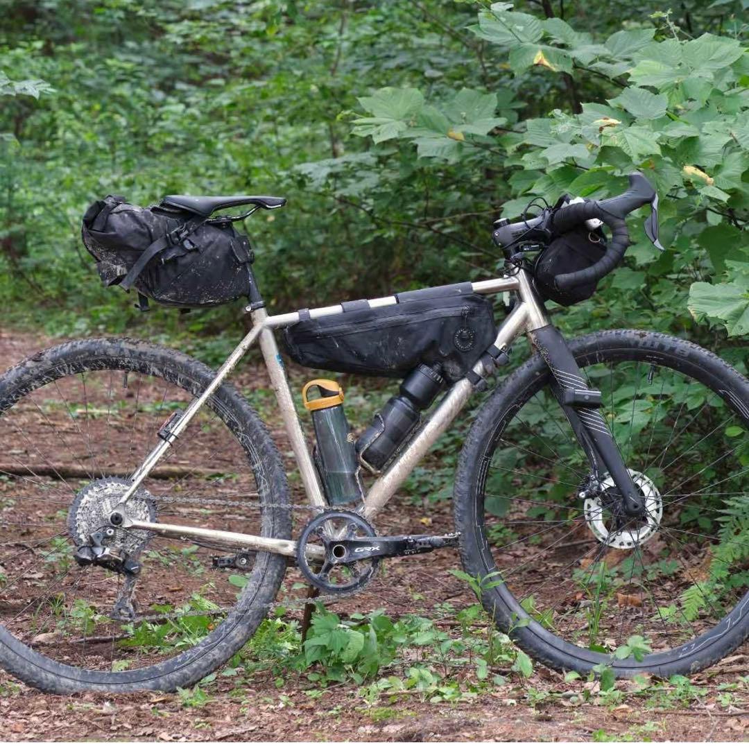 アクセサリー FAIRWEATHER frame bag half (x-pac black)