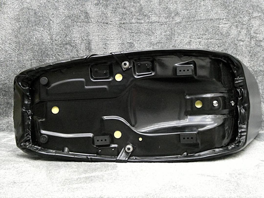 GS400 黒皮 40cm 三段シート / 補強入 ブラック GS400E