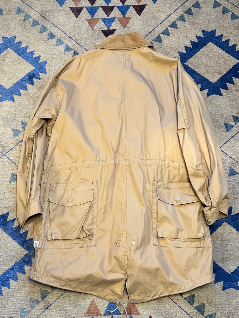 SASAFRAS Digs Crew Tube Coat M ベージュササフラス