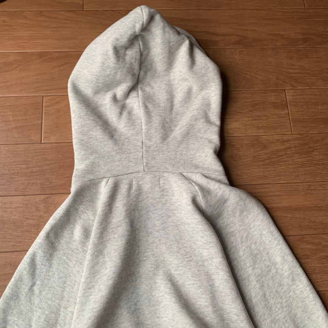 BEAMS BOY ショート丈 ボレロ パーカー フレンチテリー グレー