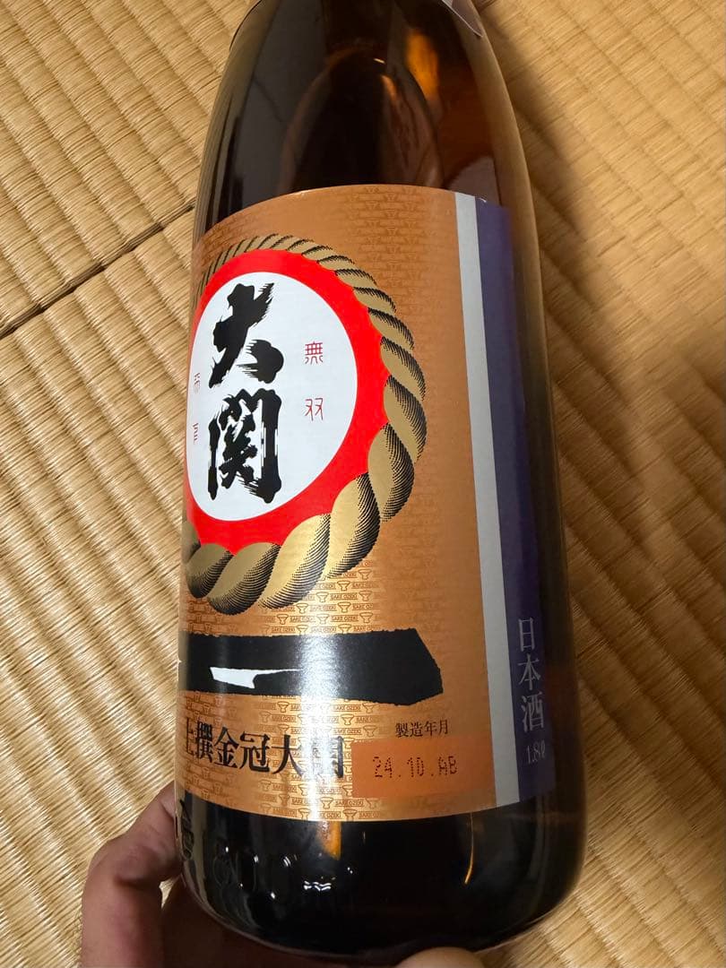 日本酒　一升瓶　6本