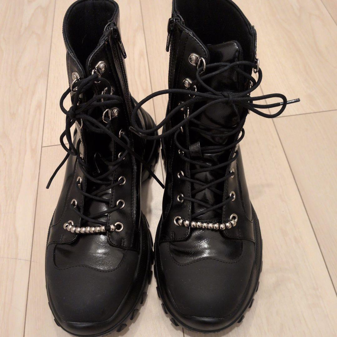 A*.様 AMERI VINTAGE LADY MOUNTAIN BOOTS 黒