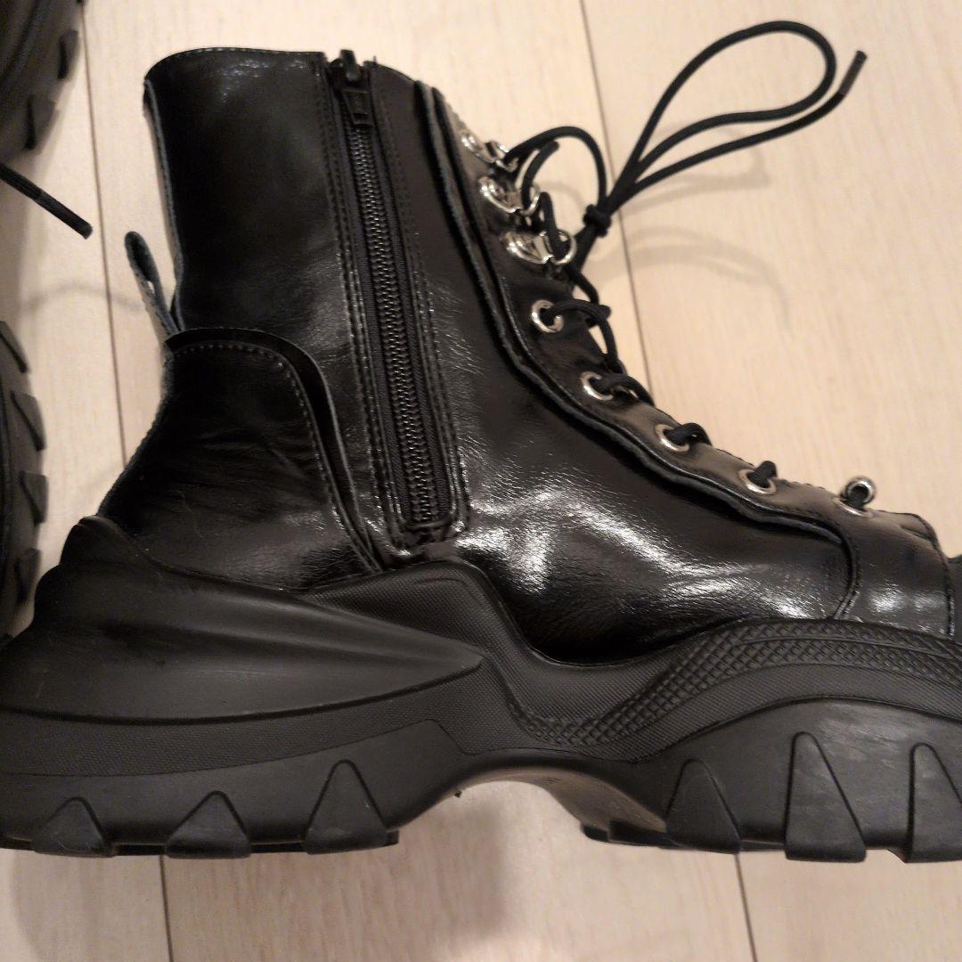 A*.様 AMERI VINTAGE LADY MOUNTAIN BOOTS 黒