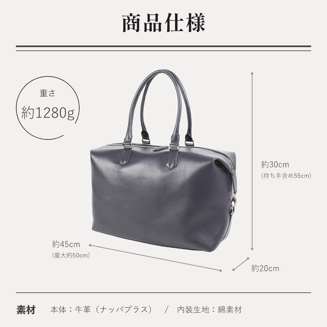 ※新品※Boosters 本革 NPレザー ZIP付ボストンバッグ ブースターズ