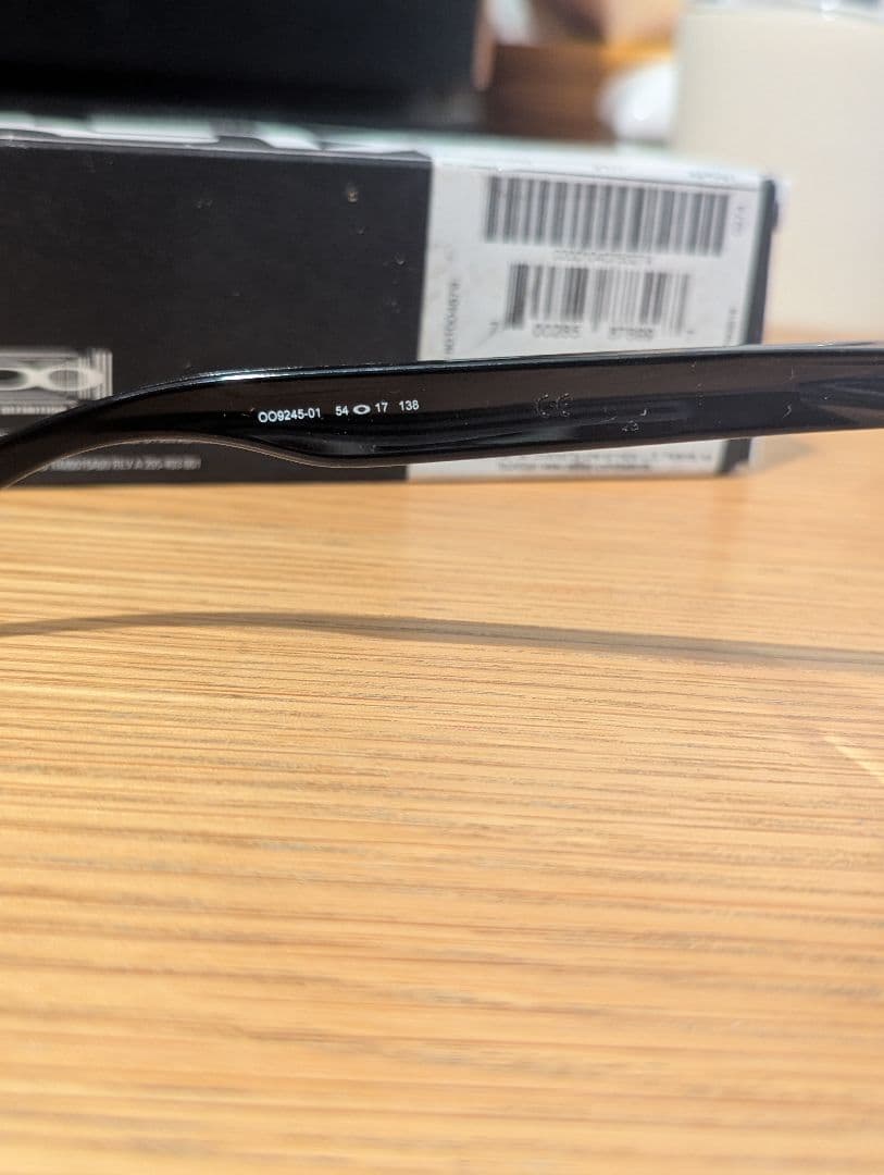 Oakley Frogskins ポリッシュドブラック　グレーレンズ