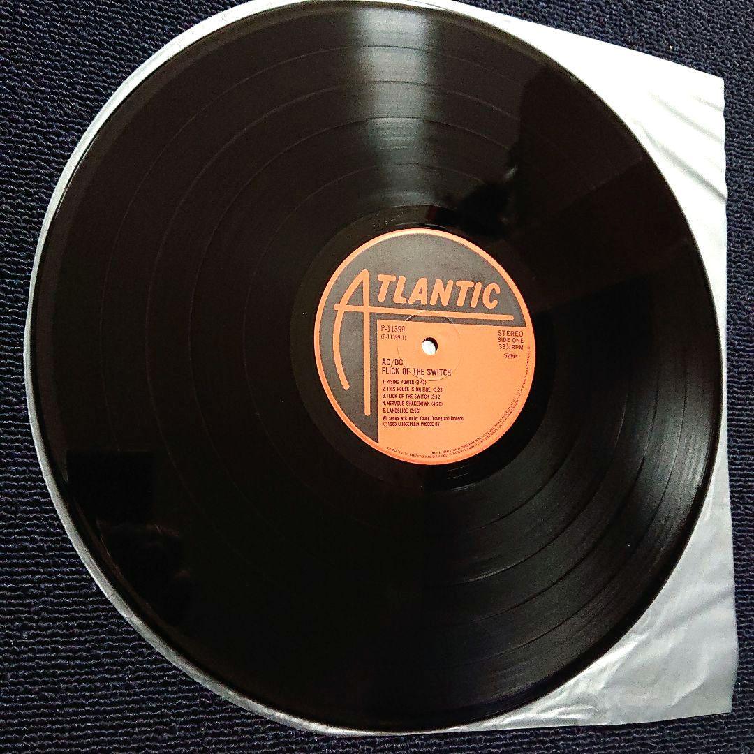 AC/DC –Flick Of The Switch = 征服者・1983 LP