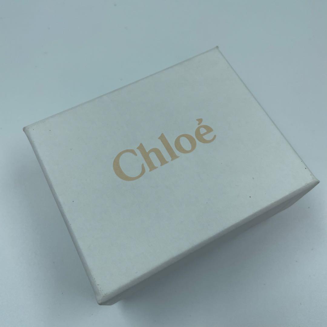 未使用✨ Chloe 財布　レザー　ピンク　ホログラムシール