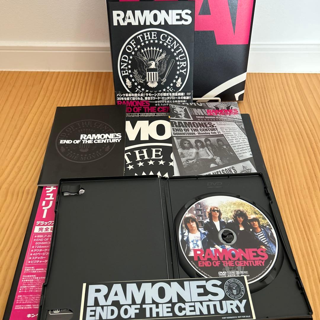 RAMONES END OF THE CENTURY DVD ボックスセット