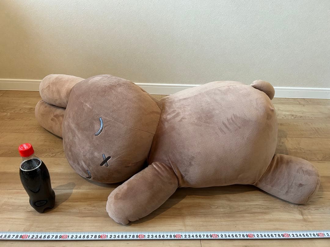 【2体セット】ブルーナ すやすやフレンドミッフィー 特大 80cm