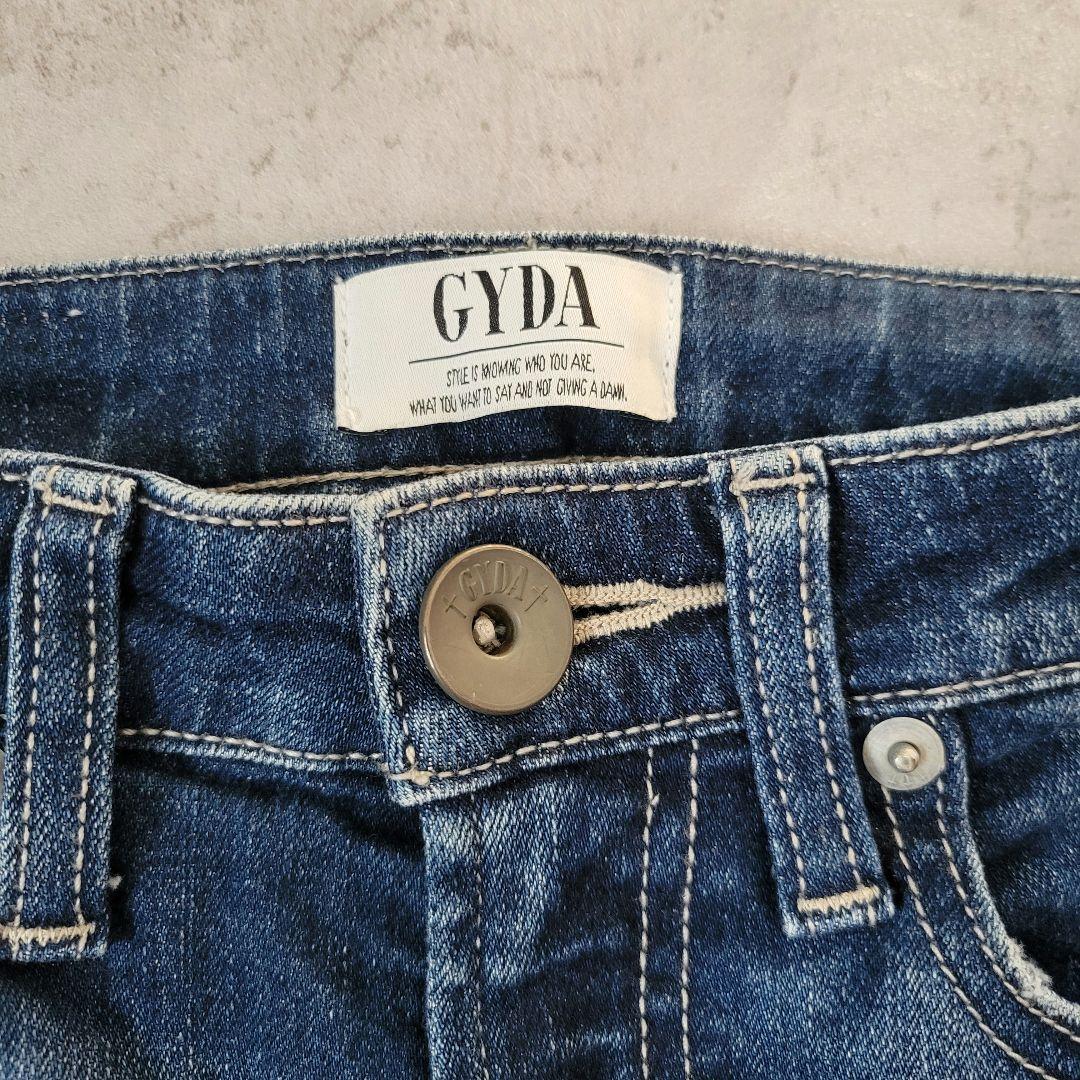 GYDAサイドリップドスキニーデニム XS 日本製 定価1.6万