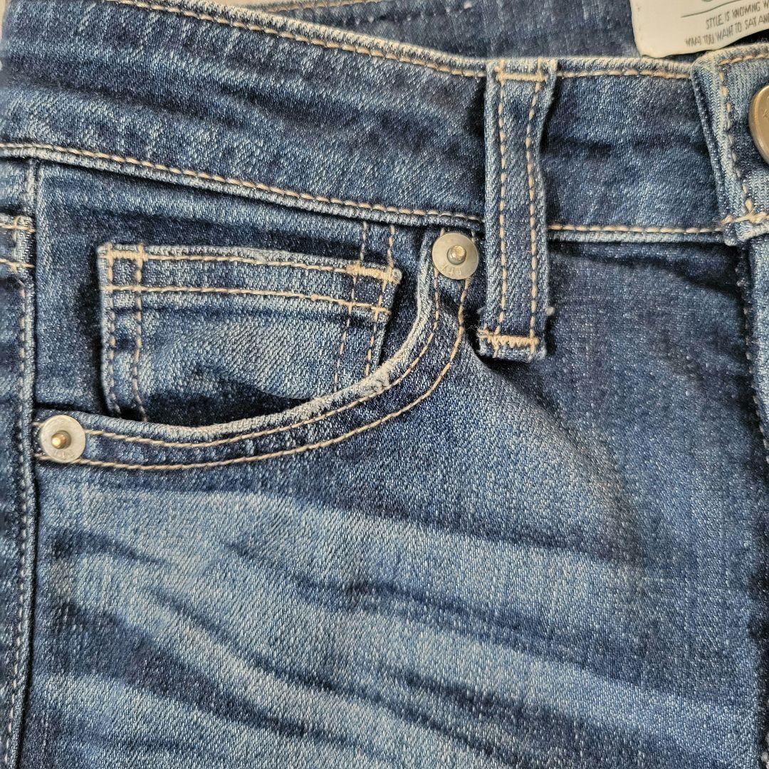 GYDAサイドリップドスキニーデニム XS 日本製 定価1.6万