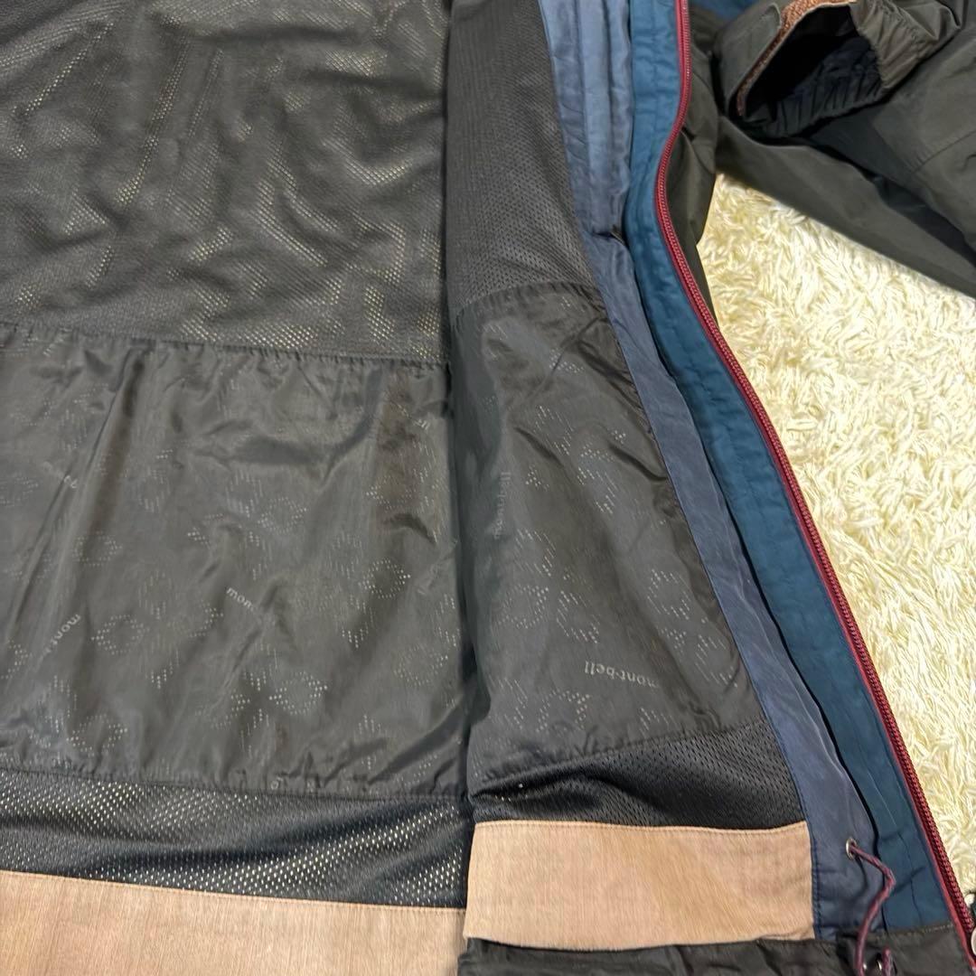 mont-bell　モンベル　GORE-TEX 　ジャケット　マルチカラー　XL