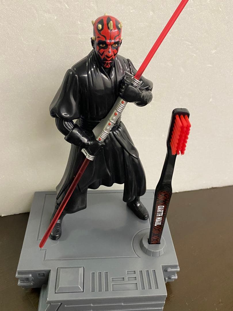 スターウォーズ ダースモール 歯ブラシ 動作確認済 直筆サイン RAY PARK
